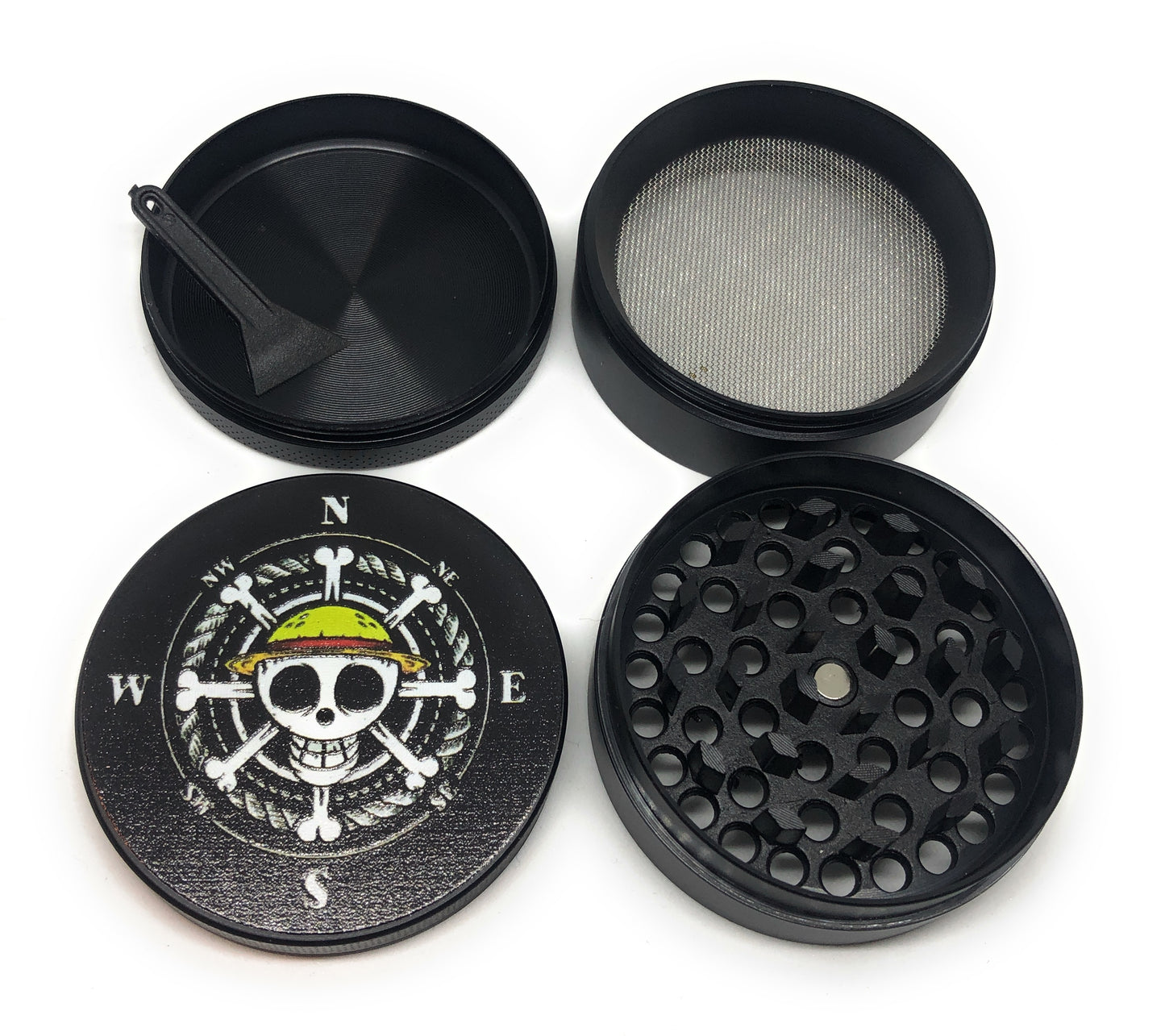 Grinder chapeau de paille OP 50mm acier